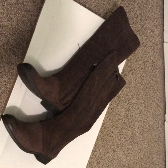 Jessica Simpson brown suede boots - Picture 5 of 8